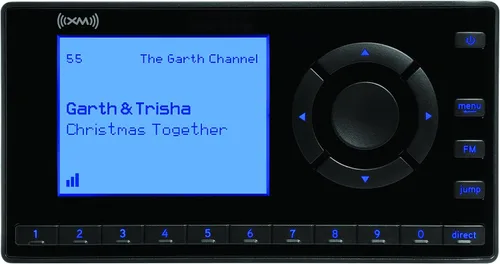 Vista 2 de SiriusXM radio satélite XEZ1 Onyx EZ, Negro