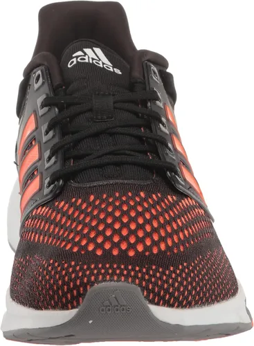 Vista 2 de adidas EQ21 - Tenis de correr para hombre, Core BlackCloud WhiteCasi Lime, 6.5