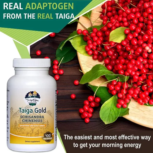 Vista 6 de Schisandra Suplemento de extracto de hierbas chinas para enfoque mental, apoyo hepático y refuerzo de inmunidad, 100 cápsulas vegetarianas