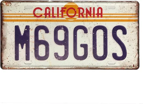 Vista 28 de Placa de matrícula de aluminio de Alabama, decoración de auto novedosa, placas de matrícula decorativas de 12"x6" para el frente del auto, placa