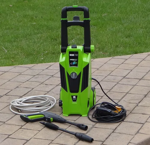 Vista 2 de Earthwise PW16503 1650 PSI 1.4 GPM Lavadora a presión eléctrica