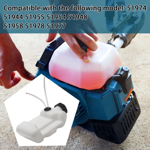 Vista 3 de Ohoho - Conjunto de depósito de combustible 308675054 compatible con recortadora de cuerdas Toro / Homelite / Ryobi 310833001 - Compatible