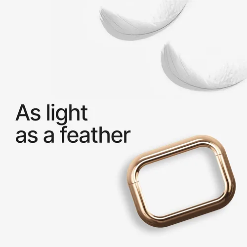 Vista 5 de Arc Pulse Compatible con AirPods Pro Case (2024), carcasa protectora minimalista de aluminio con absorción de impactos + incrustaciones
