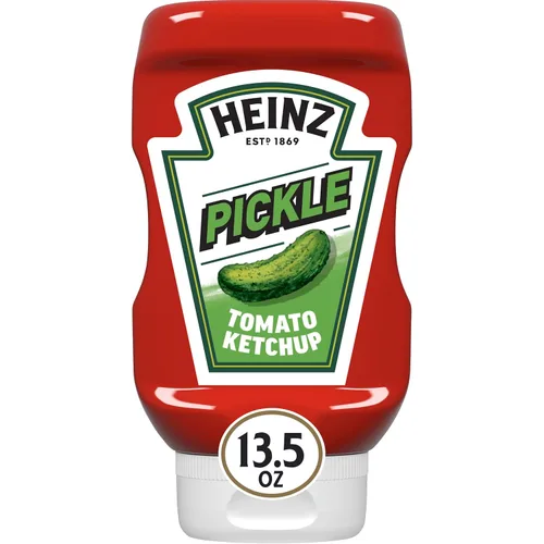 Vista 10 de Heinz Ketchup de tomate mezclado con chipotle, botella exprimible de 14 onzas