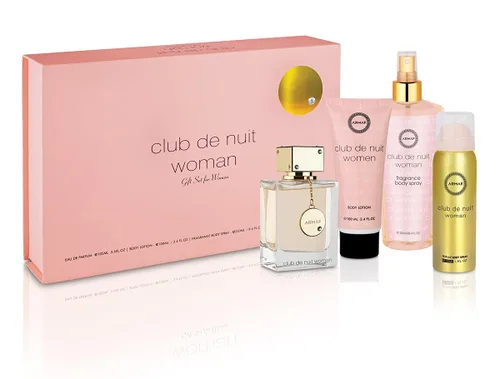 Vista 11 de Set de 2 piezas Armaf Club De Nuit para mujer, (spray de 3.4 onzas de Eau De Parfum + aerosol corporal de perfume de 6.8 onzas)