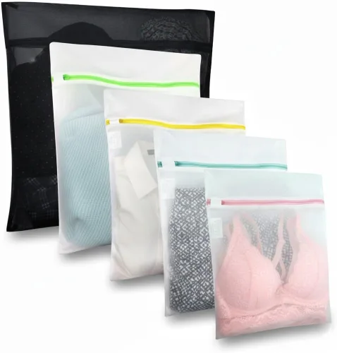 Vista 8 de GOGOODA - 2 bolsas de malla para lavandería multiusos, para zapatos, tenis, zapatos planos, etc