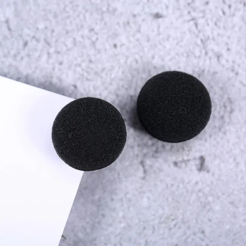 Vista 4 de Almohadillas para auriculares, cubiertas de repuesto de espuma suave de 20 mm para la mayoría de auriculares estándar en el oído, auriculares
