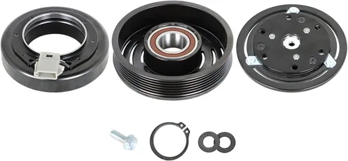 Vista 2 de labwork Kit de montaje de bobina de embrague del compresor del A/C de CA con reemplazo de polea para Ford F150 4.6L 5.4L 2002-2003