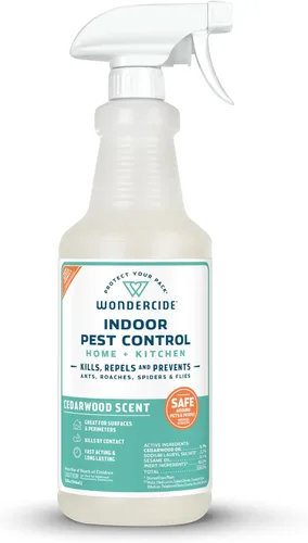 Vista 12 de Wondercide - Spray de control de plagas para interiores para el hogar y la cocina - Hormigas, cucarachas, arañas, moscas, pulgas, insecticidas