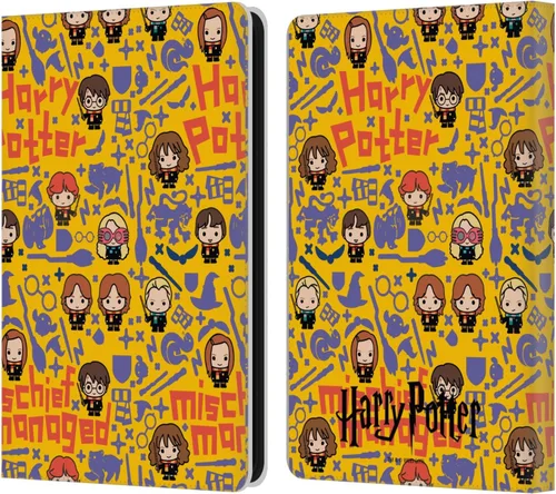 Vista 50 de Head Case Designs Funda de piel con licencia oficial de personajes de Harry Potter Deathly Hallows I compatible con Kindle Paperwhite 1/2/3