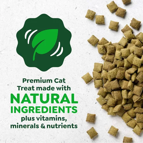 Vista 4 de Greenies Feline Smartbites - Golosinas para gatitos, sabor a pollo, bolsa de 2.1 onzas
