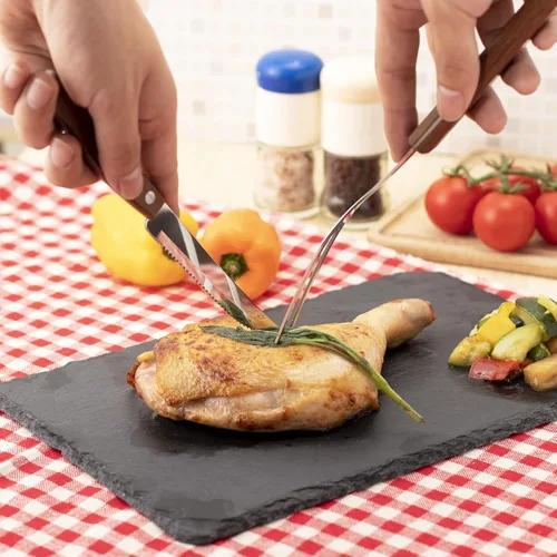 Vista 5 de Tramontina Juego de 4 cubiertos para barbacoa (paquete de plástico) tradicional