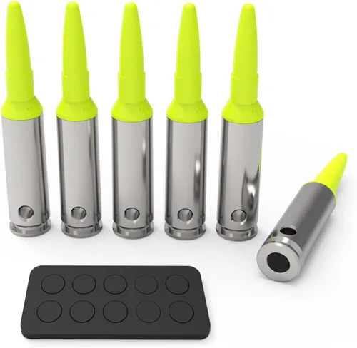 Vista 13 de Artemis Tapas de Seguridad Rondas de Entrenamiento Simuladas Reutilizables Múltiples Estilos con Peso Cercano al Real para Práctica de Fuego en Seco