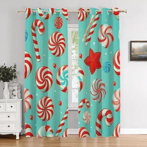 Vista 72 de Cortinas opacas de mármol abstracto blanco y gris para ventanas, cenefas opacas de poliéster multicapa para cocina, paquete de 2 unidades, 26 x 24