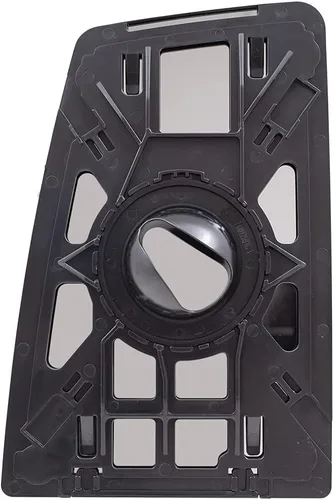 Vista 3 de Brock Espejo de remolque manual derecho para pasajero superior derecho del mercado de accesorios de vidrio y base sin calor compatible con Ford