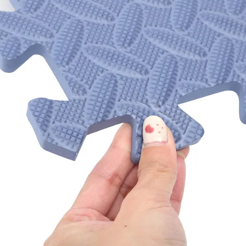 Vista 3 de LUOZZY Tapete de juego de espuma para niños, tapete de juego entrelazado para bebés, tapete de espuma de colores para gatear, hacer ejercicio, sala