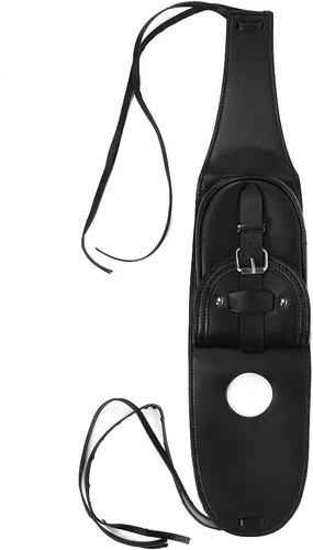 Vista 6 de Qiilu Bolsa de motocicleta, bolsa de cubierta de combustible, bolsa de motocicleta, accesorios para motocicleta, cubierta de combustible de piel