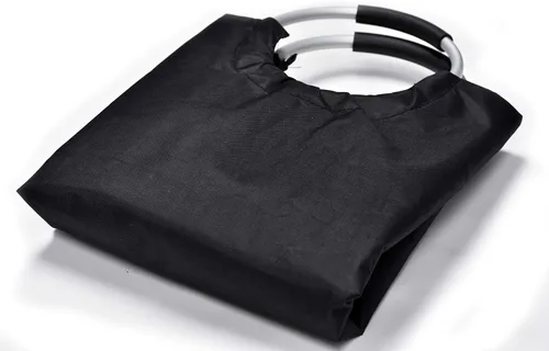 Vista 4 de Handy Laundry Bolsa con asas – 60L – Cesta plegable de tela para lavandería – Cesta de lavandería para dormitorio – Impermeable – Plegable