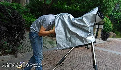 Vista 3 de Telescopio Polvo Lluvia Sunproof Sun Cover Hood Bag para Celestron Skywatcher ZEISS (100 * 75CM)