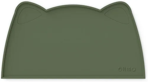 Vista 16 de OHMO - Tapete de silicona para comida para gatos, tapete de alimentación de mascotas para el piso, antideslizante e impermeable, bandeja para agua