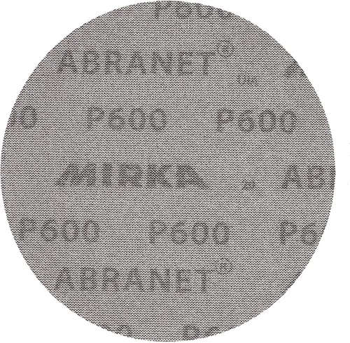 Vista 2 de Mirka Abranet - Discos de lijado de malla de grano 600 de 6 pulgadas