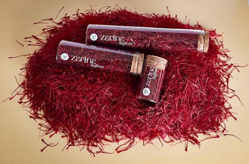 Vista 2 de Zarina Hilos de azafrán – Grado Premium A+ Seleccionados a mano y 100% puros (0.04 oz)