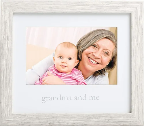 Vista 17 de Kate & Milo Rustic Me & My Sister - Marco para hermanos, regalo ideal para hermana pequeña o mayor, decoración de cuarto de bebé neutral para género
