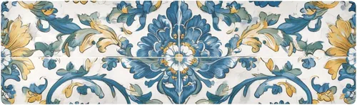 Vista 18 de Salvamanteles 2 en 1 para ollas y sartenes calientes, resistente al calor, antideslizante, impermeable, 39 x 12 pulgadas, protector de mesa Bandera