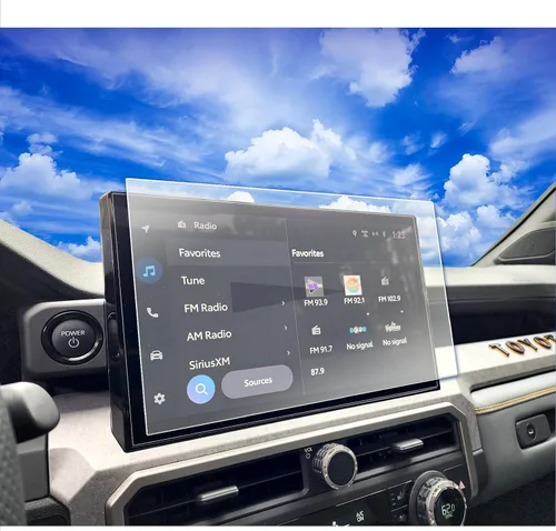 Vista 17 de Sequoia 2023 Protector de pantalla para Toyota RAV4 Sequoia Highlander Tundra 2023 Protector de pantalla táctil de 8 pulgadas, accesorios RAV4