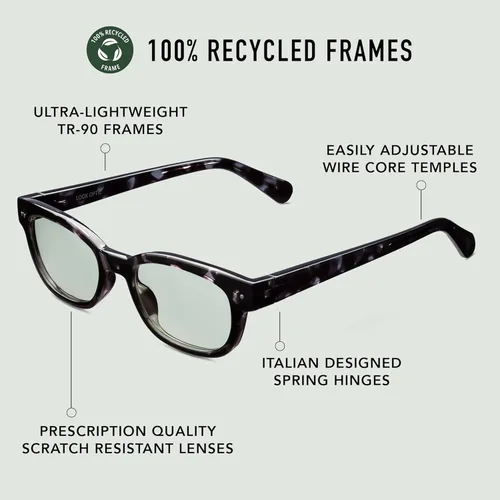 Vista 4 de LOOK OPTIC Keaton - Gafas unisex de calidad con receta