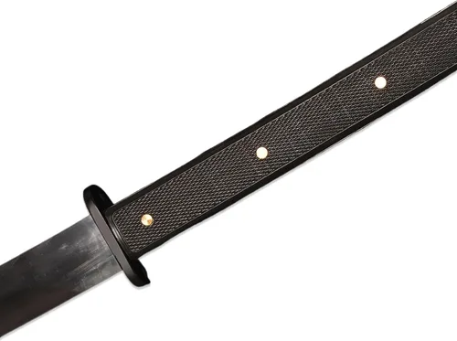 Vista 3 de Espada táctica de 2.3 pulgadas, espada completa, negra, artes marciales