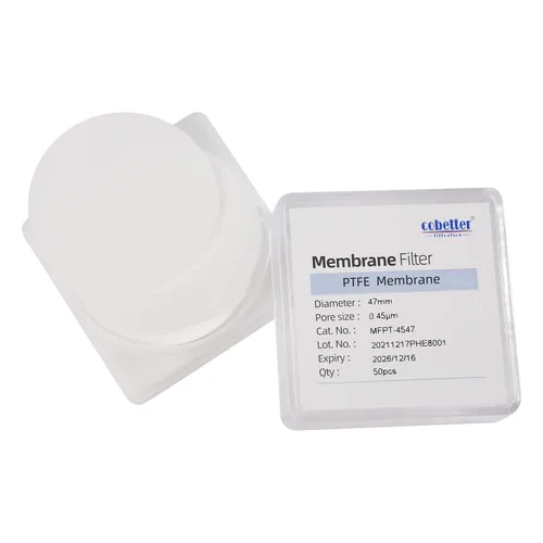 Vista 7 de 100 filtros de membrana de disco PTFE hidrófilos 1.850 in 0.1µm tamaño de poro