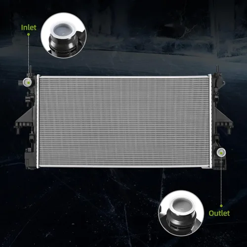 Vista 3 de AUTOSAVER88 Radiador compatible con Ram ProMaster 1500 2500 3500 3.0L 3.6L V6 L4 2014 2015 2016 2017 2018 2019 2020 2021