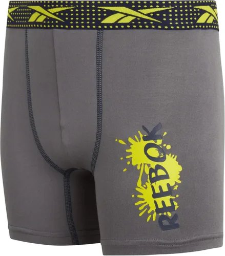 Vista 5 de Reebok Ropa interior para niños - Calzoncillos tipo bóxer deportivos de rendimiento suave (paquete de 2)