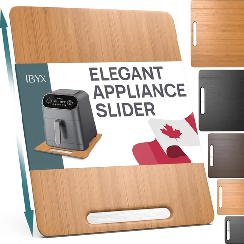 Vista 12 de Ibyx Elegante bandeja deslizante, compatible con batidoras KitchenAid de 4.5 cuartos de galón y otros electrodomésticos pesados (negro)