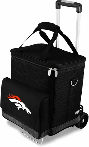 Vista 13 de Picnic TIME NFL Unisex-Adult NFL Cellar 6-Bottle Wine Carrier & Cooler Tote with Trolley