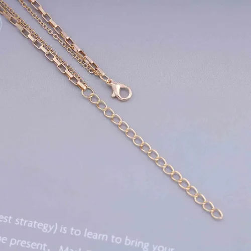 Vista 6 de Collar con colgante de concha de perlas vintage en capas, gargantilla de concha de Puka, collar de caurí de mar, gargantilla de perlas doradas