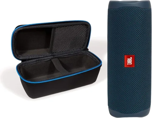 Vista 16 de JBL Flip 5 - Parlante portátil inalámbrico Bluetooth impermeable con estuche rígido protector divvi!.