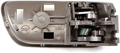 Vista 2 de PT Auto Warehouse TO-2469B-LH - Manija interior interior de la puerta, marrón - lado del conductor