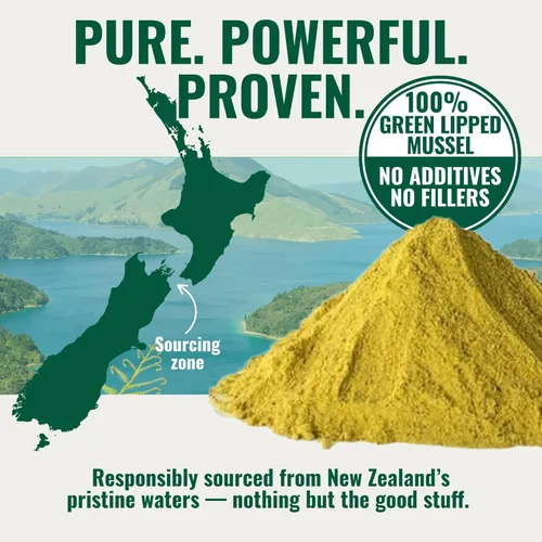 Vista 8 de Azestfor Mejillón de labios verdes antiinflamatorios para perros en polvo