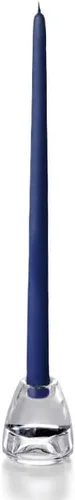 Vista 72 de Yummi Velas cónicas Blue Jade - 10 pulgadas - 12 por paquete