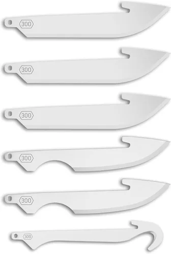 Vista 11 de OUTDOOR EDGE Cuchillas de repuesto RazorSafe de 3.0 pulgadas, 6 piezas