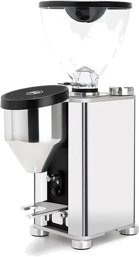 Rocket Espresso Giannino - Molinillo de expreso, 2.165 in, sin escalones, dosificación programable, estuche aislado, cromado Cromo