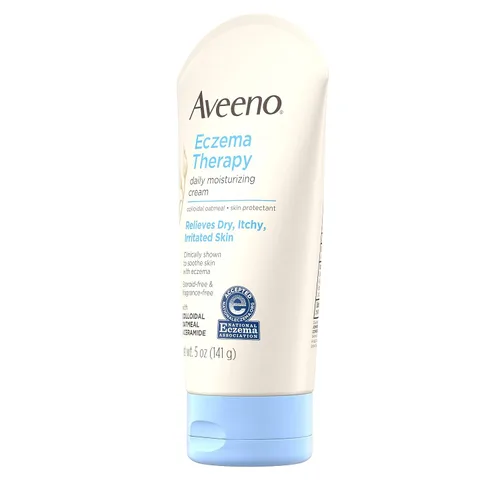 Vista 8 de Aveeno Crema hidratante para terapia de eccema, 5 onzas