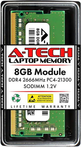Vista 19 de A-Tech 4 GB de RAM para portátiles Acer Nitro 5 DDR4 2400MHz SODIMM PC4-19200 (PC4-2400T) módulo de actualización de memoria