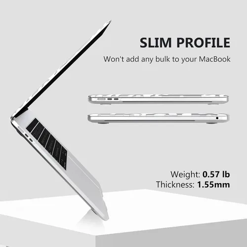 Vista 3 de iCasso Funda compatible con MacBook Air de 13.6 pulgadas versión 2024-2022 con chip M3 M2 modelo A3113 A2681, carcasa rígida protectora para Mac Air