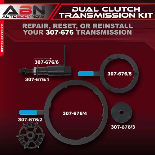 Vista 2 de ABN Kit de reinicio de transmisión de doble embrague - Transmisión seca DPS6 Conjunto de doble embrague Herramientas automotrices Reinstalación