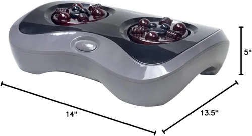 Vista 15 de Aurora Health & Beauty Masajeador de pies Shiatsu giratorio con terapia de calor (SFM630)