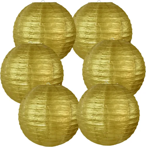 Vista 11 de BEISHIDA 10 Linternas de Papel Blancas Decorativas Chinas/Japonesas Colgantes Redondas de Papel Lámpara para Cumpleaños, Bodas, Navidad, Nupcial
