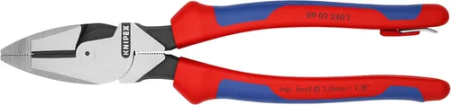 Vista 12 de Knipex 09 02 240 SBA Alicates de electricista de palanca ultra alta de 9.5 pulgadas